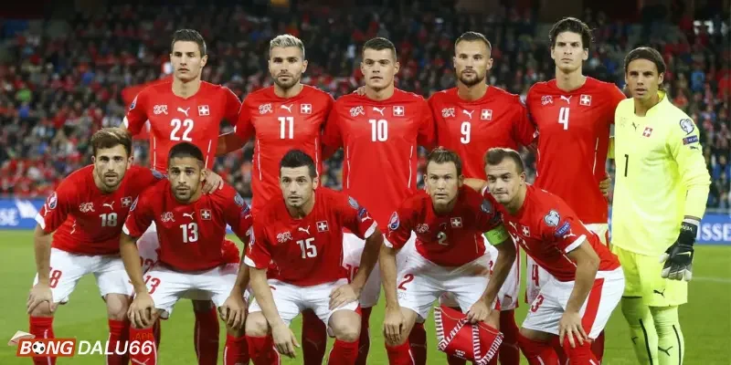 Thành tích đáng nể Đội tuyển Switzerland đã đạt được