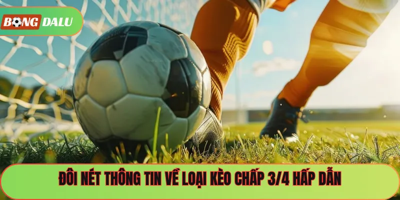 Đôi nét thông tin về loại kèo chấp 3/4 hấp dẫn